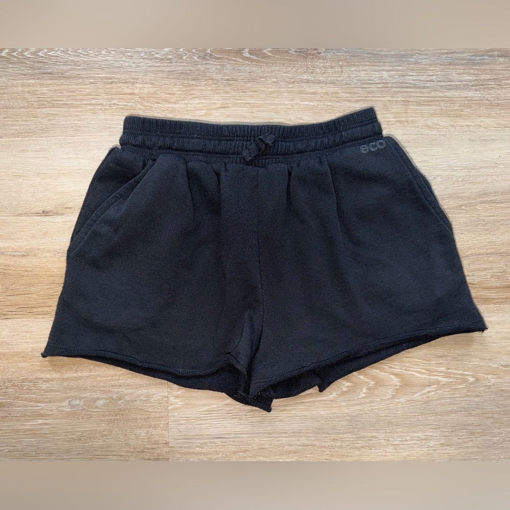Splendid Girls Eco Black Lounge Shorts